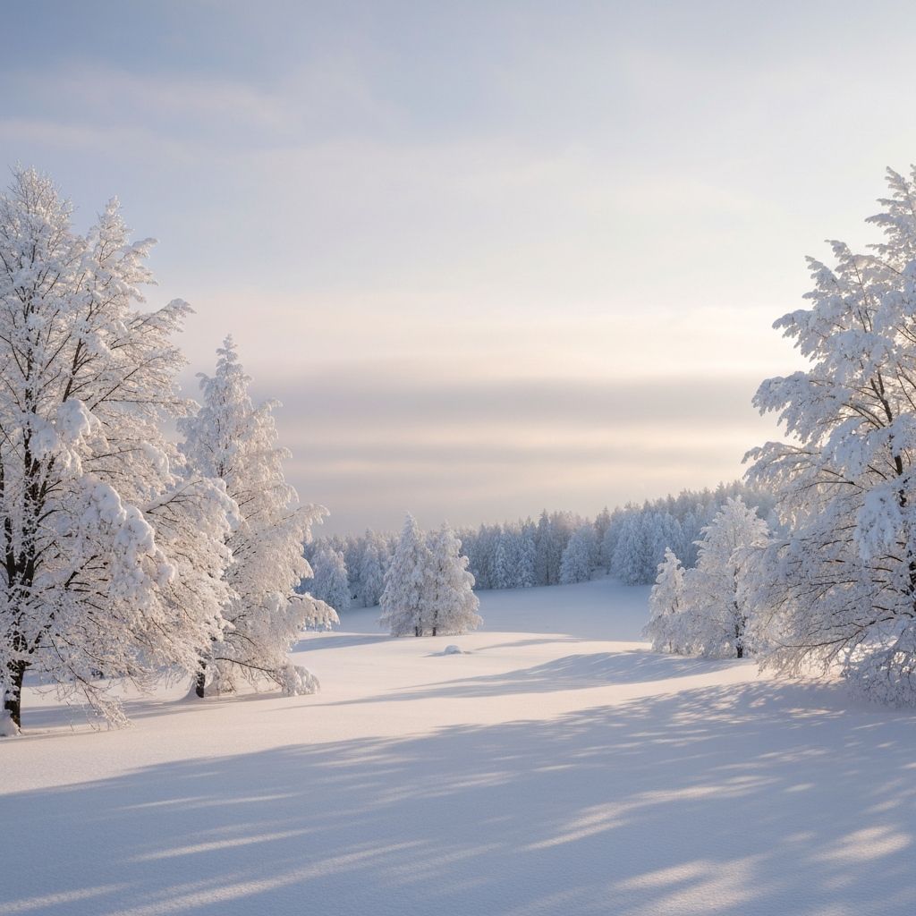 Zimowy krajobraz